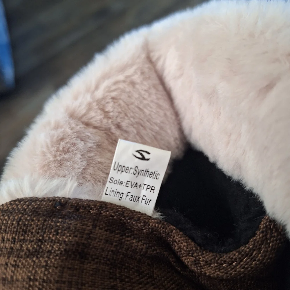 Hobibear Kids Brown and Black Winter Boots